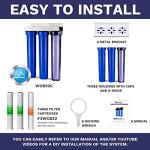 iSpring 3-Stage Whole House Water Filtration System
