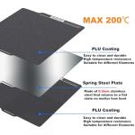 Bambu Lab PLU Build Plate - Textured Steel, 257mm