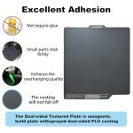 Bambu Lab PLU Build Plate - Textured Steel, 257mm