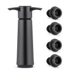 Wine Saver Vacuum Pump with 4 Reusable Stoppers