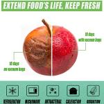 Sous Vide Bags 20 Pack with Hand Pump