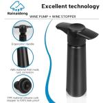 Wine Saver Pump with 6 Vacuum Stoppers Set