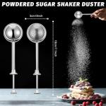 Stainless Steel Flour Sifter and Sugar Shaker