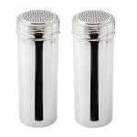 Stainless Steel Dredge Shaker Set of 2, 22-Ounce