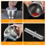 Stainless Steel Mortar and Pestle Set