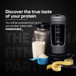 STARKFELD 20 Oz Protein Shaker Bottle & Mixer