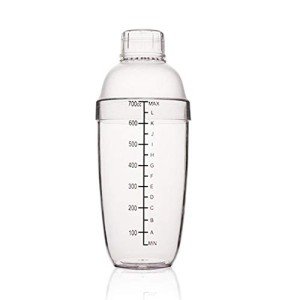 Plastic Cocktail Shaker for Boba Tea, 24 oz