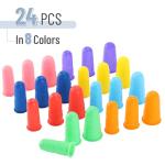 Silicone Finger Protectors for Hot Glue, 24 pcs