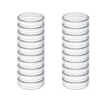 10 Pack Sterile Thick Plastic Petri Dishes
