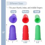 Silicone Finger Protectors for Hot Glue, 24 pcs