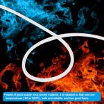 High-Temperature Mica Glass Fiber Wire 9.8Ft