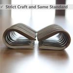 50 Stainless Steel Thimbles for Wire Rope Cable