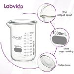 Heavy Duty 1000ml Glass Beakers - Double Scale
