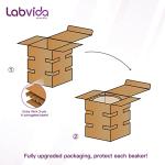 Heavy Duty 1000ml Glass Beakers - Double Scale