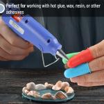 Silicone Finger Protectors for Hot Glue, 24 pcs