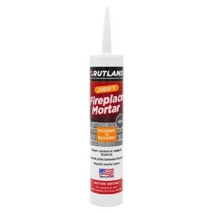 Rutland Fireplace Mortar Cartridge, 10.3 oz, Gray