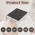 6-Pack Washable Sanding Blocks with Multiple Grits