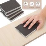 6-Pack Washable Sanding Blocks with Multiple Grits