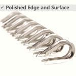 50 Stainless Steel Thimbles for Wire Rope Cable