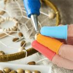 Silicone Finger Protectors for Hot Glue, 24 pcs