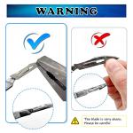 40 Surgical Scalpel Blades with Handles and Storage Box