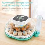 Automatic Egg Incubator with Egg Turner & Candler