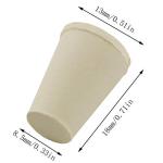 30-Pack Solid Rubber Stoppers for Labs