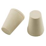 30-Pack Solid Rubber Stoppers for Labs