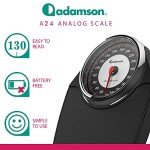 Adamson A24 High Precision Bathroom Scale, 350 LB
