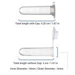 Kashi Scientific 2 mL Microcentrifuge Tubes - 1000 Pack