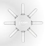 Kashi Scientific 2 mL Microcentrifuge Tubes - 1000 Pack