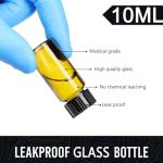 10ml Amber Glass Bottles for Lab and Oils