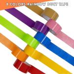 Rainbow Duct Tape 8-Pack - 15 Yards Heavy Duty