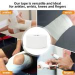 Athletic Tape - 4 Rolls White Sports Tape