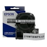 Epson LABELWORKS Magnetic Tape Cartridge - Black/White