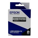 Epson LABELWORKS Magnetic Tape Cartridge - Black/White