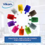 Vikan Color-Coded Plastic Hand Scoop - 16 oz Yellow