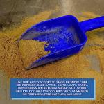 Vikan Color-Coded Plastic Hand Scoop - 16 oz Yellow