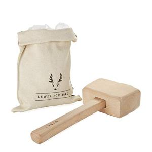 Viski Professional Manual Ice Crusher & Mallet