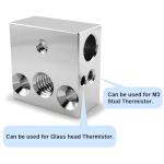 High-Temp 3D Printer Heater Block for MK8/CR-10