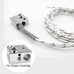 High-Temp 3D Printer Heater Block for MK8/CR-10