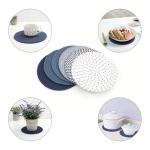 SHACOS 6-Pack Heat-Resistant Cotton Trivets