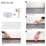 TAROSE 16ft Silicone Door Seal Strip, Black