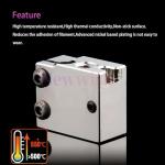 Volcano PT100 Copper Heater Block with Silicone Sock