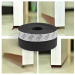 TAROSE 16ft Silicone Door Seal Strip, Black