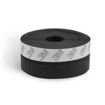 TAROSE 16ft Silicone Door Seal Strip, Black