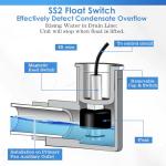 Gulfmew 3/4 Inch Condensate Trap Kit with Float Switch