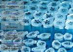 1000pcs 0.5ml Microcentrifuge Tubes with Caps