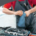 WypAll® PowerClean™ X90 Ultra Duty Cloths - Blue