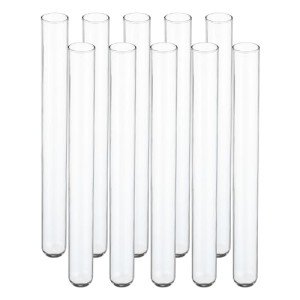 25ml Glass Test Tubes - 20 Pack Clear